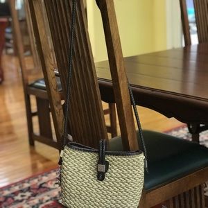 Brighton Summer Straw Handbag Crossbody